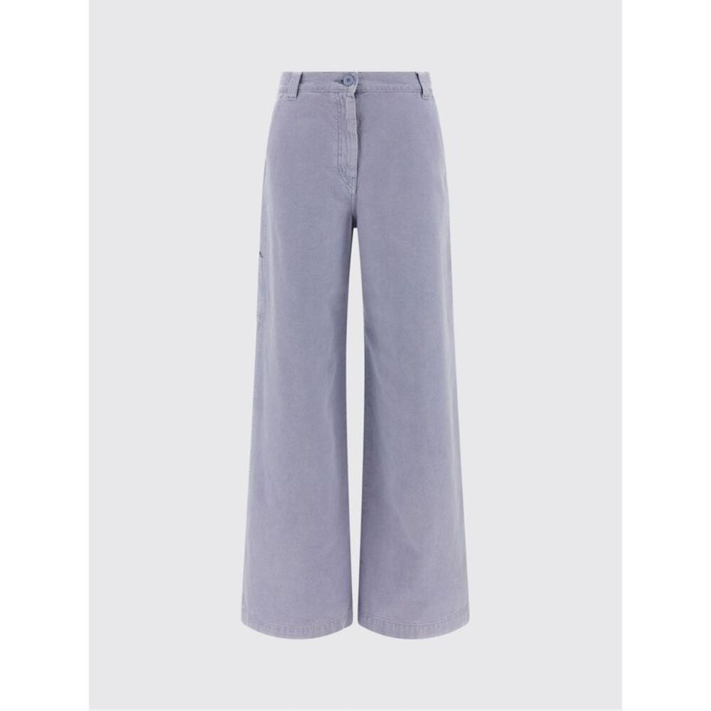 Weekend Max Mara Women Weekend Max Mara Vega Cotton Wide Leg Trousers